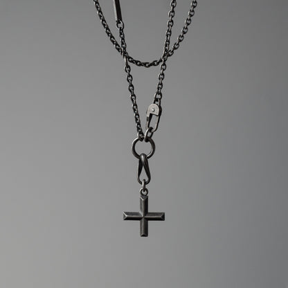 Collier avec Croix [CH025-00PA]