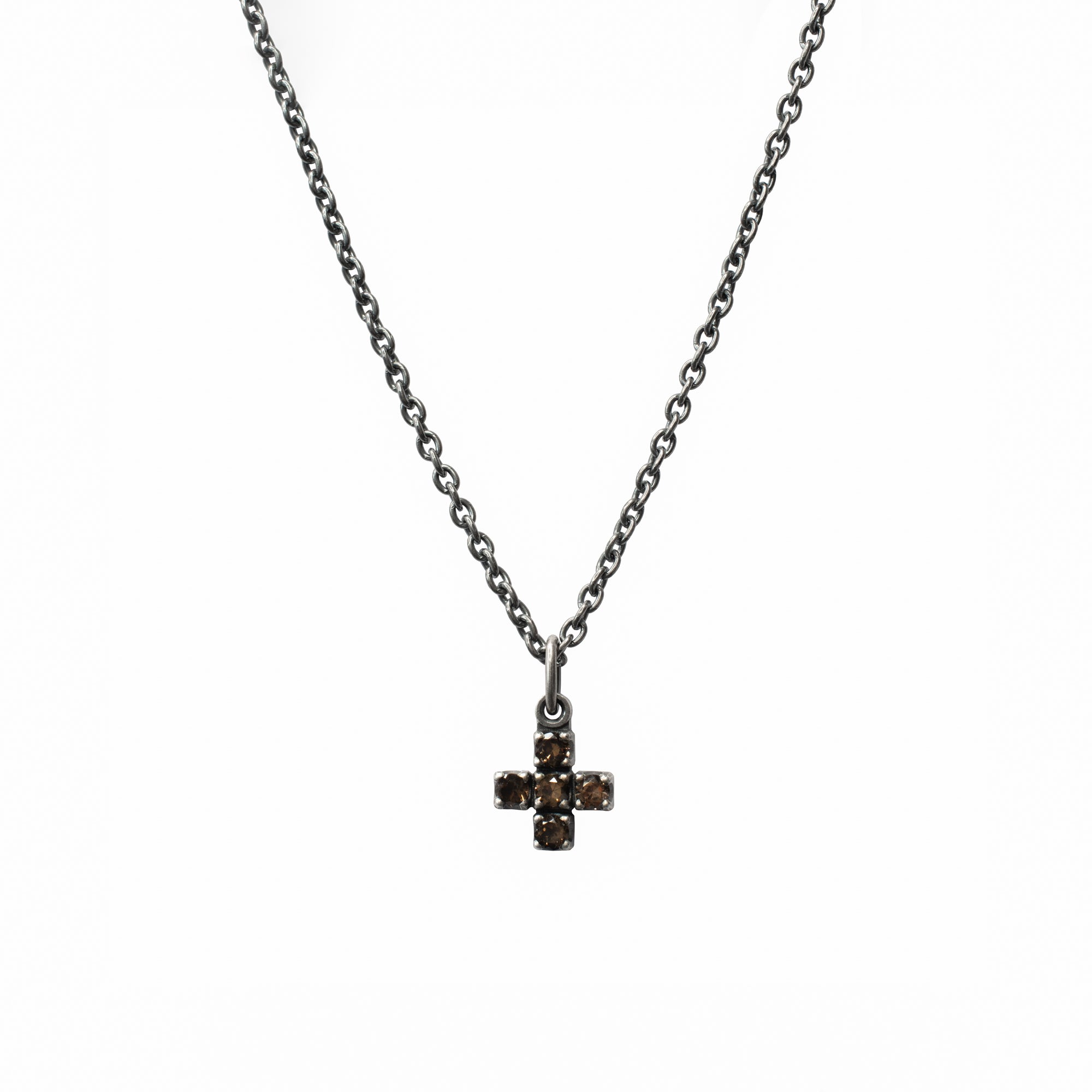 Necklace with Cross [CH023-SQPA] – CROSS ELEMENTS