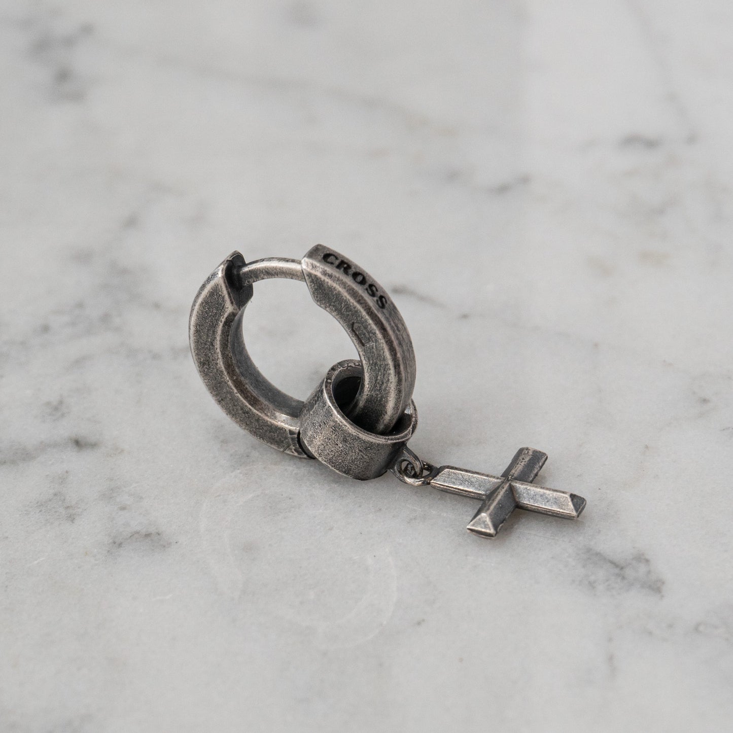 Petite boucle d'oreille pendante créole [ER011-00PA-1]