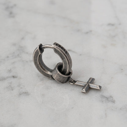 Petite boucle d'oreille pendante créole [ER011-00PA-1]