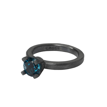 Single Stone Ring [RG014-LTBL]