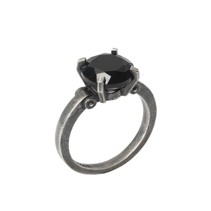 Compound Ring with Stone [RG031-BSPA]