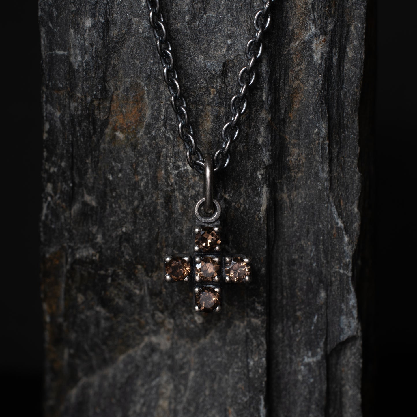 Necklace with Cross [CH023-SQPA]