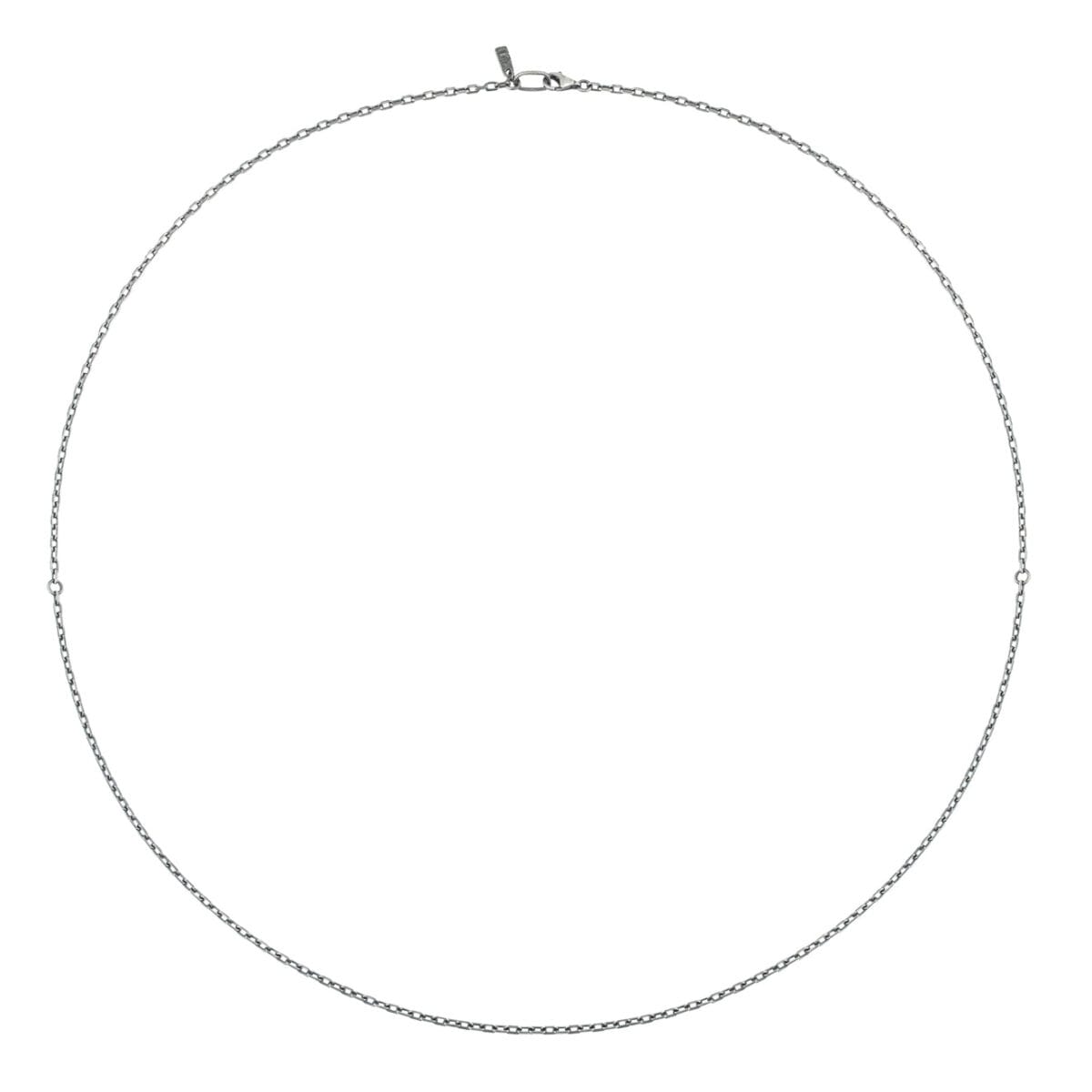 Adjustable silver chain