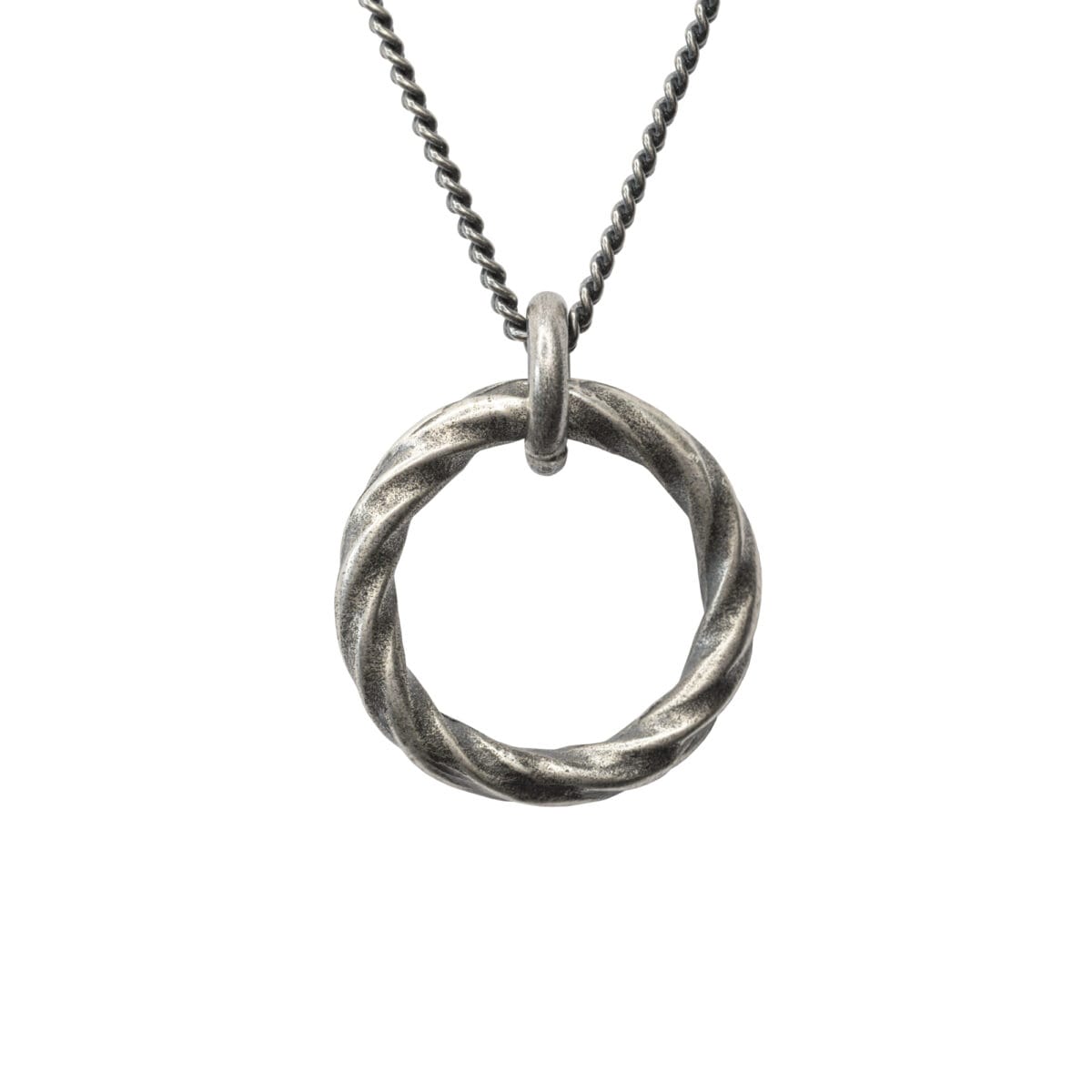 Twisted ring necklace - Model No. NL046 - Image 2