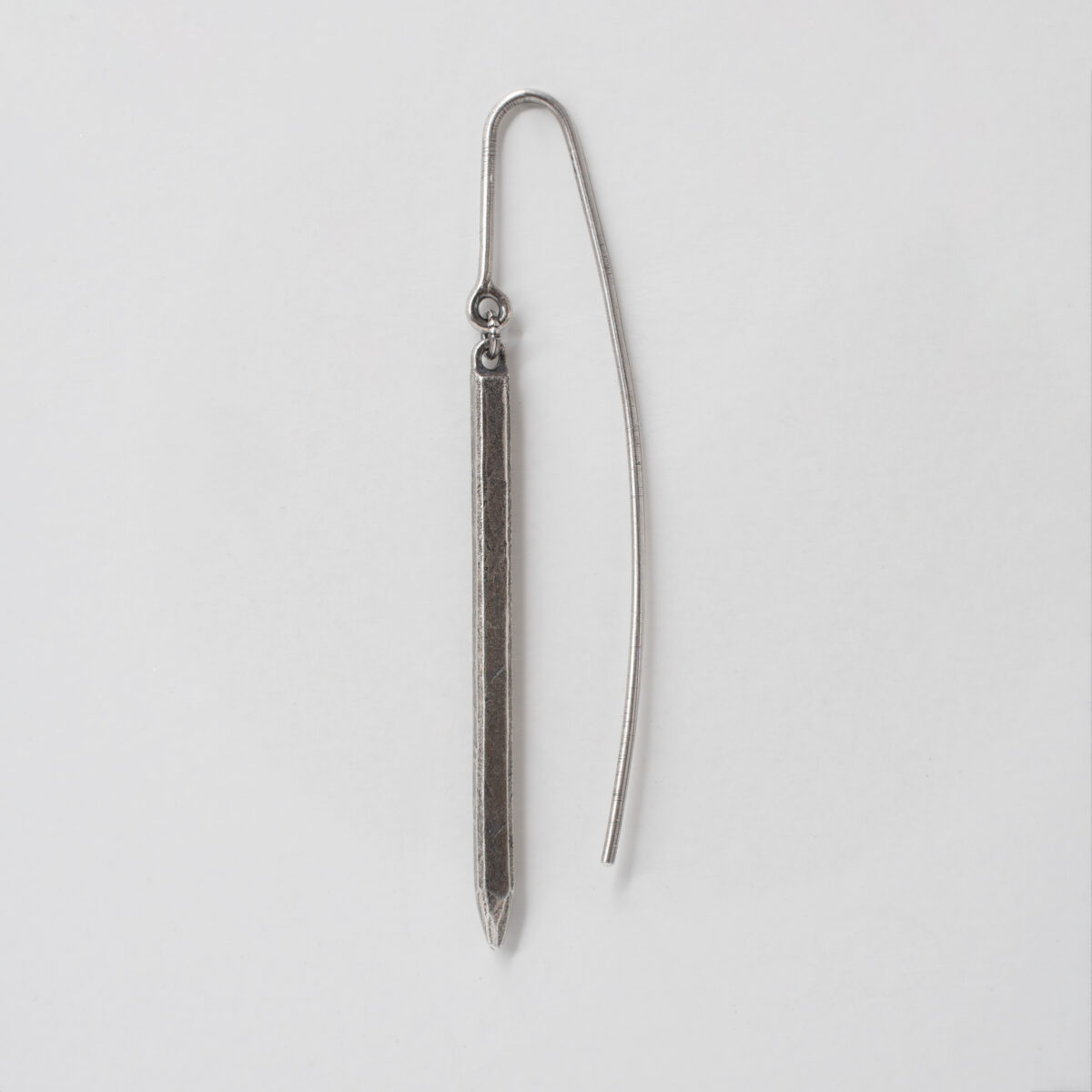 STICK DANGLE SILVER EARRING - Model No ER01200AG